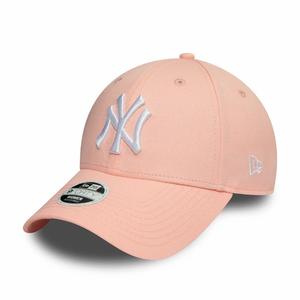 12745558-casquette-de-baseball-new-era-mlb-new-york-yankees-rose-blanc