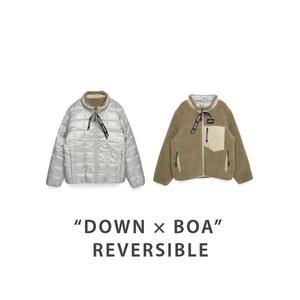 taion-kr102mb-veste-reversible-enfant-taion-down-x-boar-kr102mb-olivexbeige