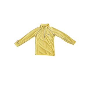 gafine-af-1-jaune-sweatshirt-micro-polaire-demi-zip-fille-peak-mountain-gafine-jaune