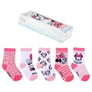 2200007754-c81-lot-de-5-chaussettes-bebe-fille-cerda-minnie-multicolor