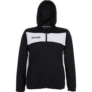 veste-a-capuche-classic-junior-spalding-evolution-ii-noir-blanc