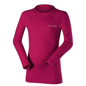 31921-8284-t-shirt-manches-longues-enfant-falke-wool-tech-rouge