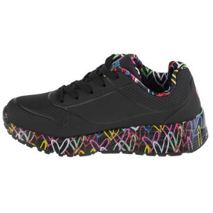 314976l-bkmt-basket-fille-skechers-uno-lite-lovely-luv-noir