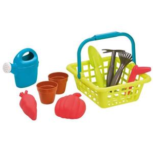a2000649-dinette-panier-jardin-garni-ecoiffier-bleu-rouge-vert-gris-orange-11-5x24x27-5-cm
