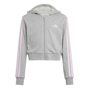 jj0949-sweatshirt-a-capuche-zippe-fille-adidas-essentials-mgreyh-clpink