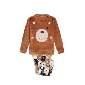 62358-0-000158-pyjama-manches-longues-en-velours-fille-admas-bear-family-marron
