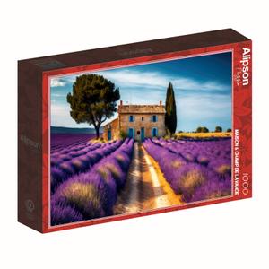 a2403073-puzzle-de-1000-pieces-alipson-puzzle-maison-champs-lavande-bleu-violet-marron-33-5x23-2x4-6-cm
