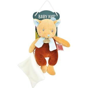 a2402604-doudou-pantin-baby-nat-noisette-beige-marron-blanc-22x13x6-cm