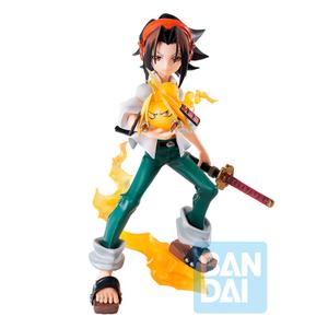 4573102601964-figurine-banpresto-shaman-king-ichibansho-yoh-asakura-blanc-jaune-vert-15-cm