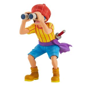 4573102684523-figurine-banpresto-one-piece-roger-pirates-buggy-ichibansho-jaune-10-cm