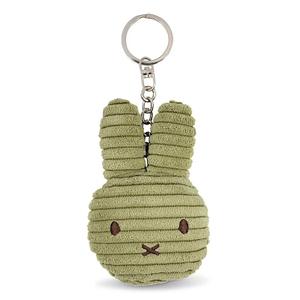 bt24205067-porte-cle-en-velours-enfant-bon-ton-toys-miffy-vert-olive-6x6x1-cm