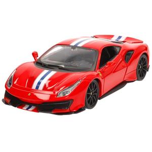 4893993260263-jeux-de-voiture-miniature-burago-ferrari-488-psita-rouge-noir-25x13x10-cm