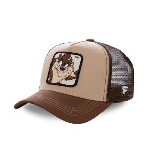 cl-loo-3-taz2-casquette-trucker-enfant-capslab-capslab-looney-tunes-taz-marron-tu