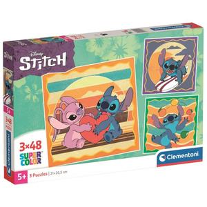 8005125250622-puzzle-de-144-pieces-clementoni-disney-stitch-x3-multicolore-21x20-5-cm
