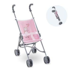 9000141640-poussette-canne-pour-poupon-corolle-gris-rose-36-42-cm