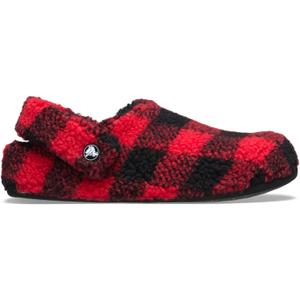 210755-6wg-sabots-enfant-crocs-classic-buff-check-cozzzy-varsityred-black