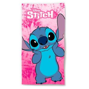 8435631339489-serviette-de-plage-en-microfibre-enfant-disney-stitch-rose-70x140-cm