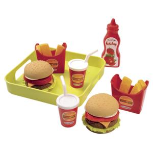a1502101-dinette-plateau-hamburger-ecoiffier-rouge-vert-marron-blanc-21x6x19-5-cm