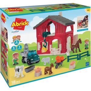 a2402379-jeux-de-construction-ecoiffier-abrick-rouge-36x11x50-cm