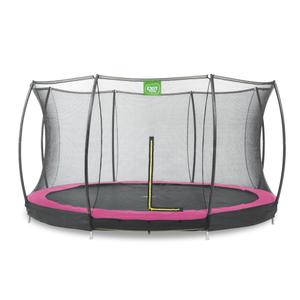 12-95-12-60-trampoline-enterre-avec-filet-de-securite-exit-toys-silhouette-366-cm-rose-tu