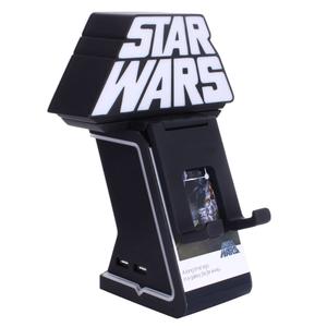 5060525895265-figurine-avec-support-de-serrage-pour-cable-exquisite-gaming-star-wars-ikon-blanc-noir-20-cm