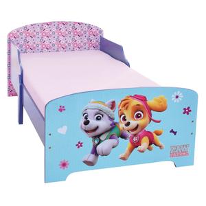 712791-lit-sommier-lattes-fille-fun-house-pat-patrouille-rose-140x70-cm