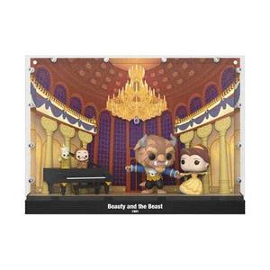 fk70261-figurine-de-collection-la-belle-et-la-bete-pop-moments-deluxe-vinyl-tale-as-old-as-time-funko-marron-jaune-9-cm