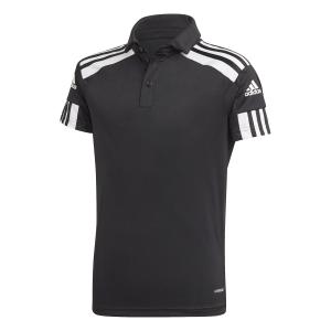 polo-enfant-adidas-squadra-21-noir-blanc