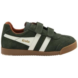 cka192na-baskets-enfant-gola-harrier-strap-dark-khaki-off-white-moody-orange