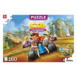 golo-24037-puzzle-de-160-pieces-good-loot-crash-bandicoot-team-racing-nitro-fueled-multicolore-41x28-cm