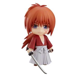 gsc17594-figurine-de-collection-good-smile-company-rurouni-kenshin-nendoroid-kenshin-himura-2023-ver-rouge-orange-10-cm