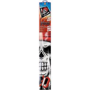 a2000689-cerf-volant-gunther-pirate-gris-rouge-75x2x12-cm