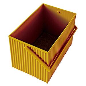 hachoffremmd-panier-de-rangement-hachiman-omni-jaune-jaune-14x25x16-cm