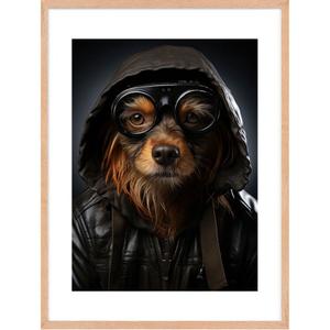 kb1565hag-animeleg04-poster-hartman-animal-elegance-04-noir-50x70-cm