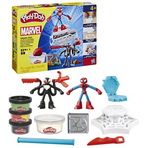 5010996257611-jeux-de-construction-hasbro-play-doh-marvel-spiderman-throw-and-catch-multicolore-tu