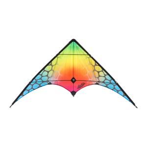 ecoskro-gmesh-cerf-volant-pilotable-hq-kites-stunt-kite-rookie-aqua-120x60-cm