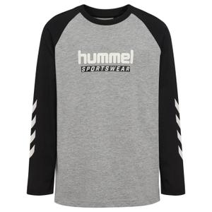 229743-2006-t-shirt-manches-longues-avec-logo-enfant-hummel-grey-melange