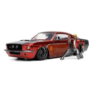 jada253225019-figurine-de-collection-jada-toys-guardians-of-the-galaxy-vehicule-1967-ford-mustang-star-lord-rouge-tu