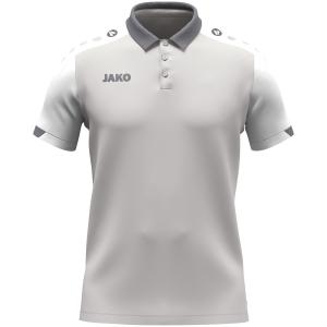 6370-e-837-polo-enfant-jako-dynamic-gris-clair-blanc-gris-pierre