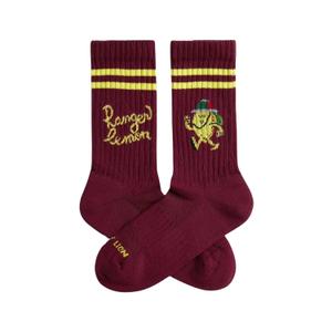 jl0695-dark-red-chaussettes-enfant-jimmy-lion-athletic-ranger-lemon-dark-red