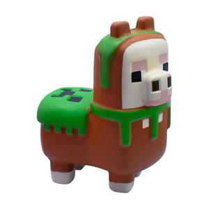jtmin-35108-figurine-just-toys-minecraft-mega-squishme-lama-marron-vert-15-cm