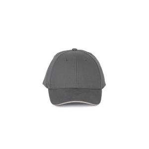 kp042-darkgrey-lightgrey-casquette-6-panneaux-enfant-k-up-oralando-kids-dark-grey-light-grey-tu