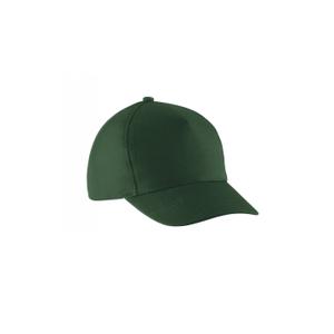 kp149-forestgreen-casquette-5-panneaux-coton-enfant-k-up-forest-green-tu