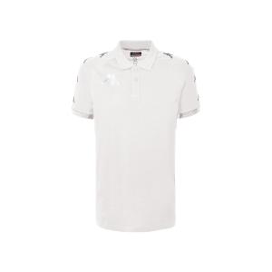 31153bw-a0f-polo-enfant-kappa-caldes-blanc-argent