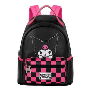 8445118076967-sac-a-dos-enfant-karactermania-hello-kitty-kuromi-noir-rose
