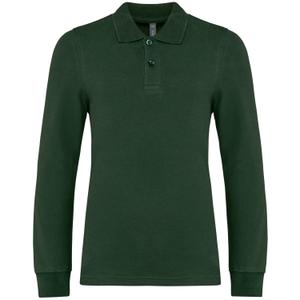 k269-forestgreen-polo-manches-longues-fille-kariban-forest-green
