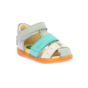 1201380-10-0-63-sandales-bebe-garcon-kickers-bazar-vert-blanc-casse-turquois