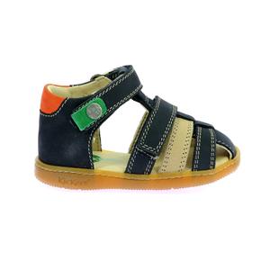 1217840-10-103-sandales-bebe-garcon-kickers-pod-marine-beige-orange