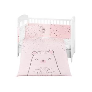 41101060117-parure-de-lit-kikkaboo-bear-with-me-x6-rose-60-120-cm