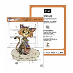 afm21u07-poster-kiub-kook-chaton-mignon-blanc-multicolore-30x40-cm